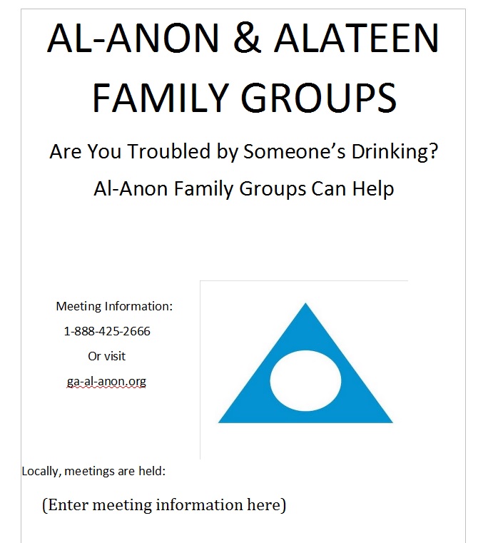 Poster Al-Anon & Alateen